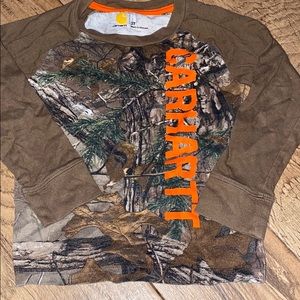 Carhartt brand camo long sleeve